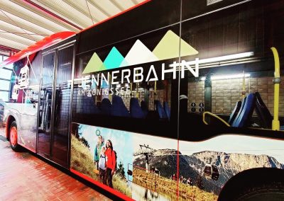 Busfolierung Jennerbahn